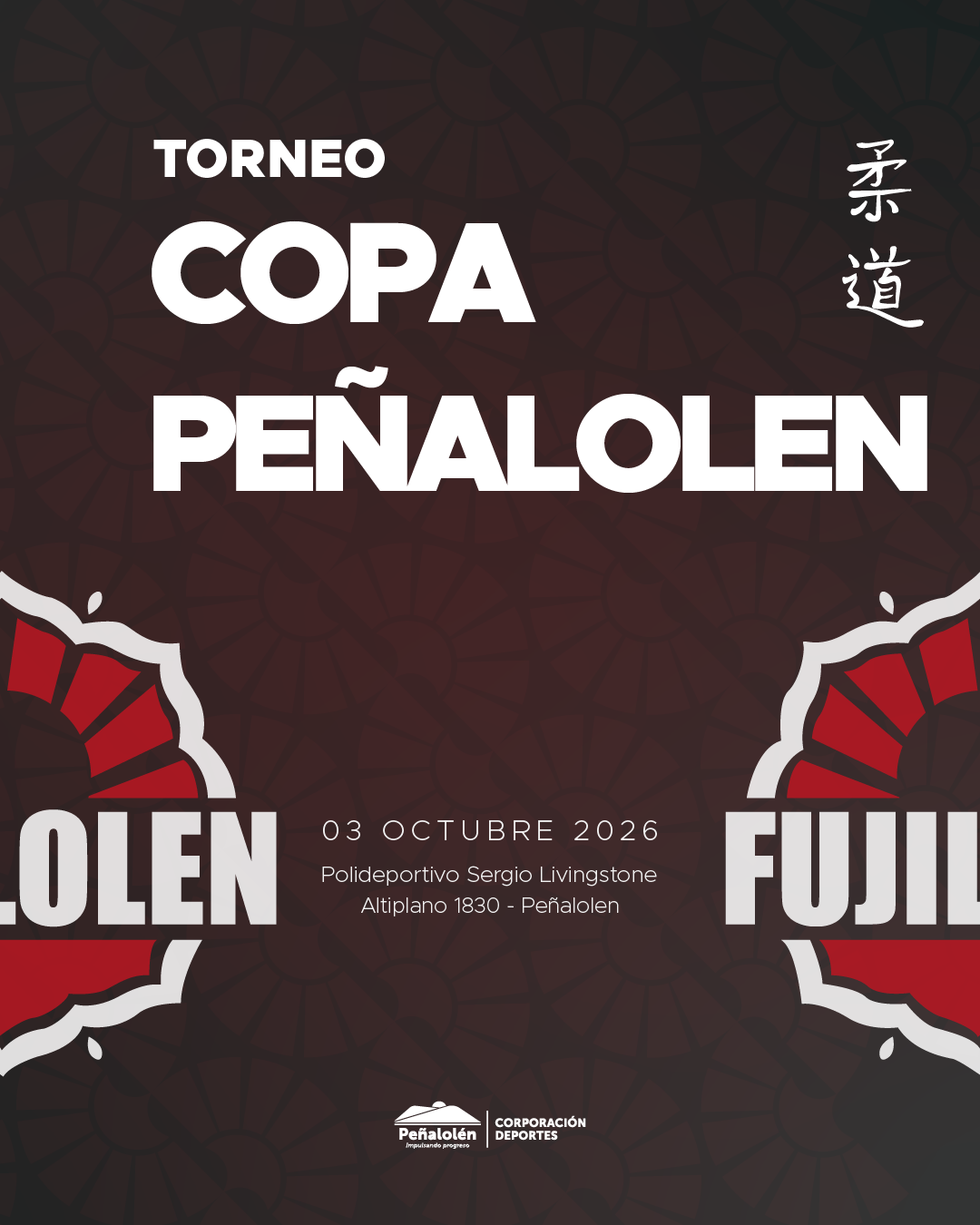 Afiche oficial · Copa Peñalolén 2026
